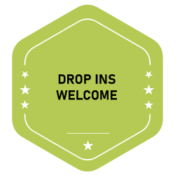 drop ins welcome